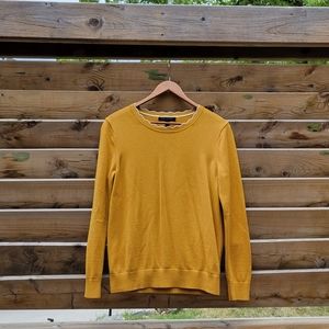 Banana Republic Mustard Yellow Sweater - Medium